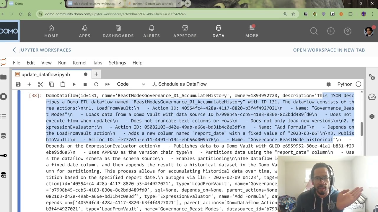NEW FEATURE - Update all Magic ETLs to use Canvas Grids using Python and DomoLibrary