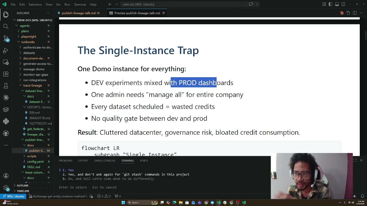 Trace Domo Publish Lineage: Know What's Production Before You Delete It
