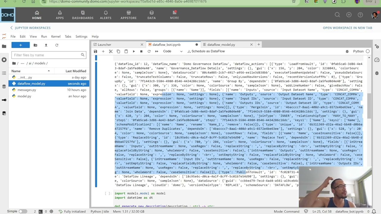 Domo Automation with an LLM - Chatbot Part 5