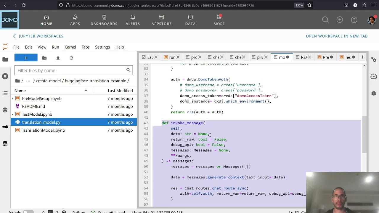 Build chatbots in Domo AI (Part 2) - Setting up an Endpoint (FAIL)